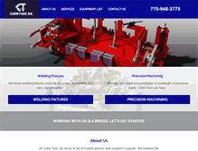 Tablet Screenshot of cobbtool.com